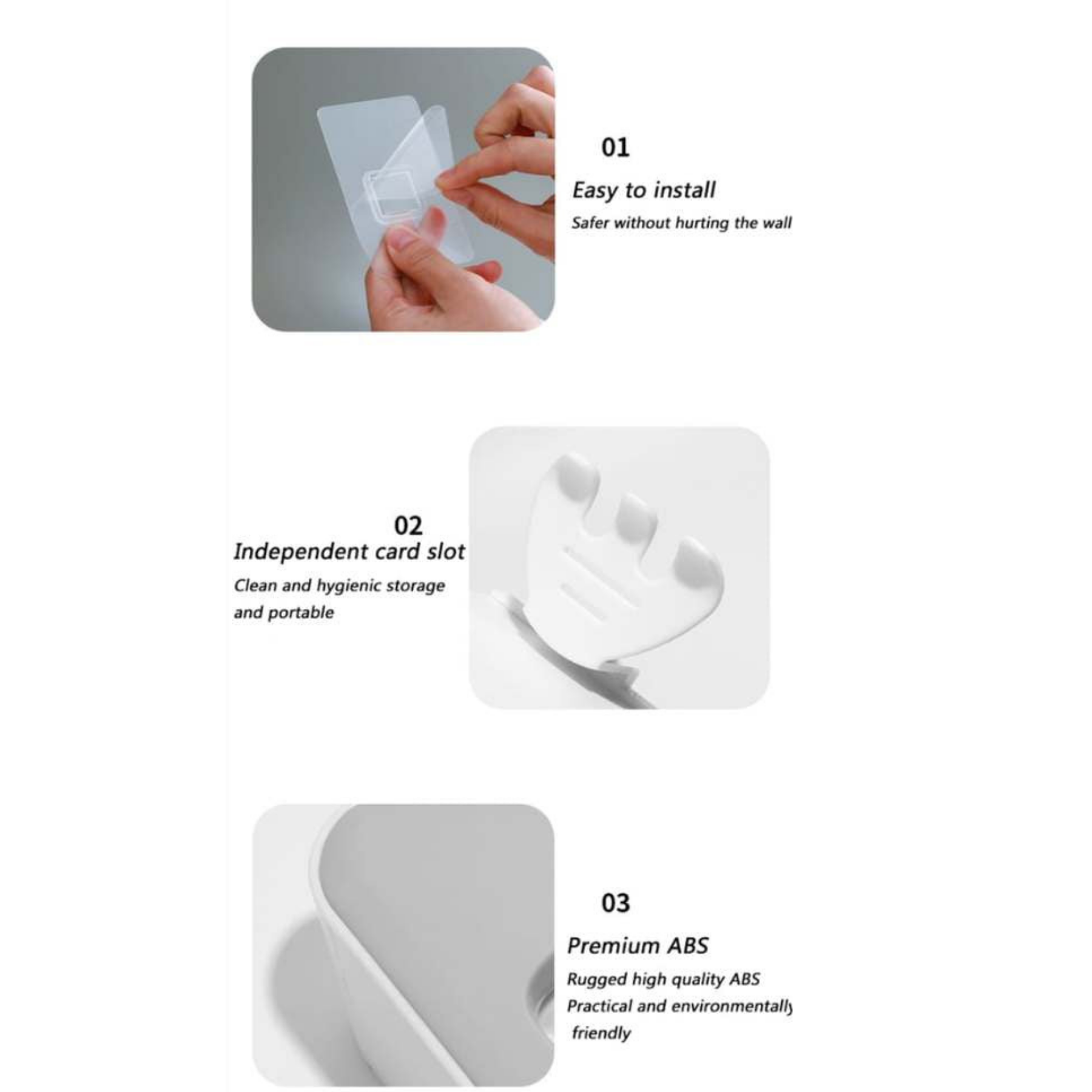 Dispensador de pasta dental con Dos Vaso