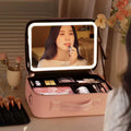Caja de Maquillaje con Espejo y Luces LED