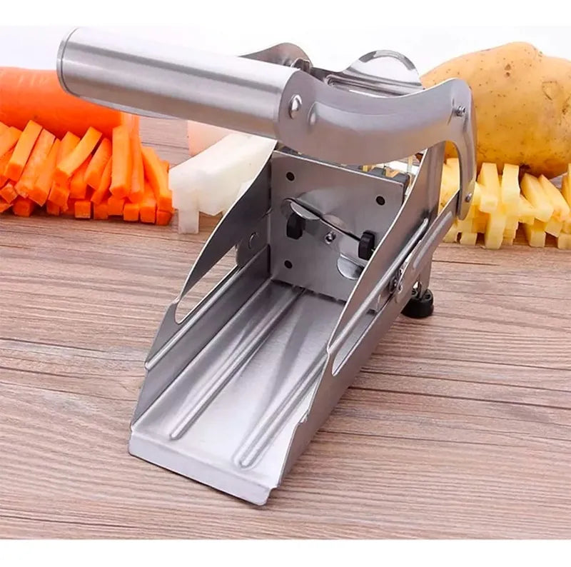 🍟 Cortadora de Papas Fritas de Acero Inoxidable